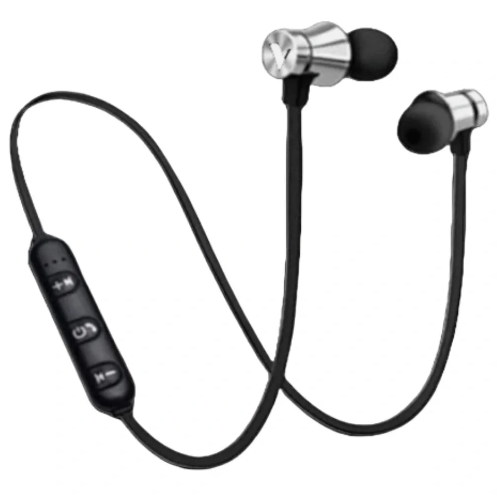 The Voice: Wireless Bluetooth Stereo Earbuds w/ Mic - Black